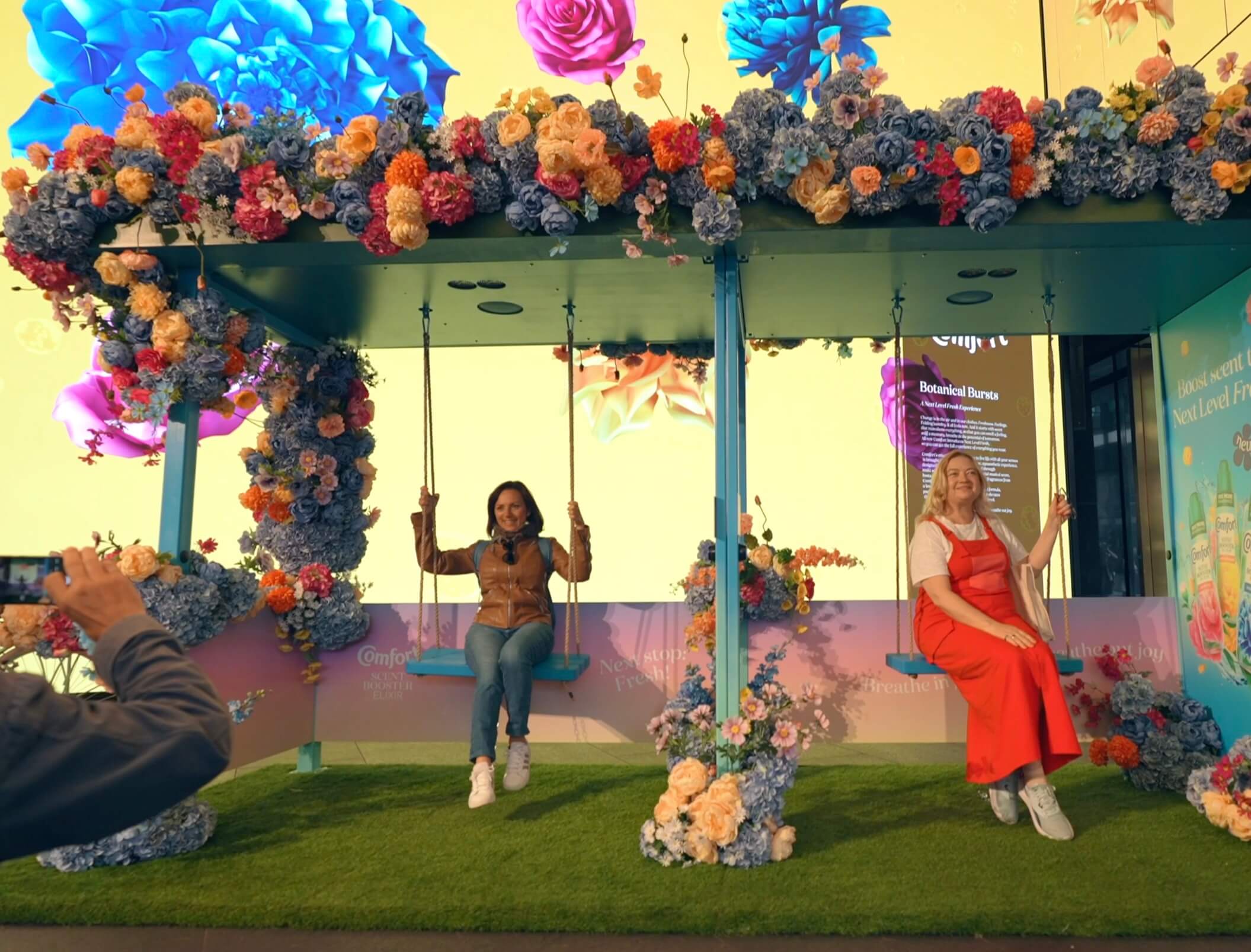 Comfort at Outernet Activation