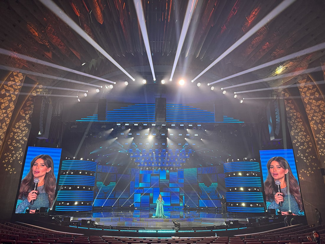 SRMG Event Stage Lights